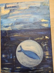 Hal a holdban 70X50