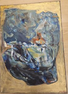 Vihar a tálban 70X50 magántulajdon