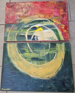 Kígyó 2x 50×60