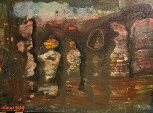 Afrika 30×40 akril 2024